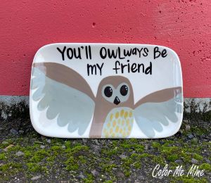 Brea Owl Plate