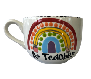 Brea Polka Dot Rainbow Mug
