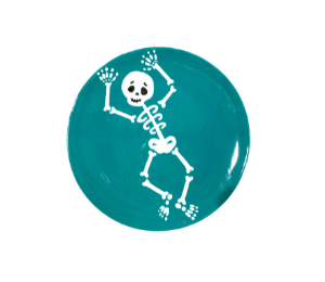 Brea Jumping Skeleton Plate