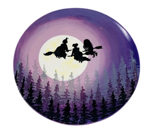 Brea Kooky Witches Plate