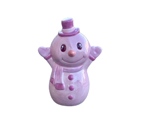 Brea Pink-Mas Snowman
