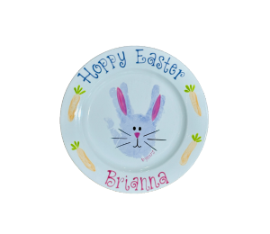 Brea Easter Bunny Plate