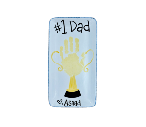 Brea Number One Dad Plate