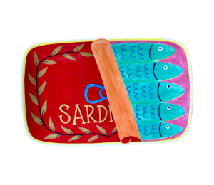 Brea Sardines Dinner Plate