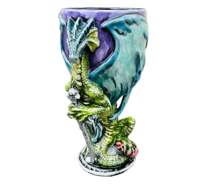 Brea Antique Dragon Goblet
