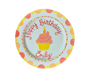 Brea Birthday Cupcake Plate